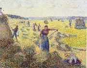 Camille Pissarro La Recolte des Foins, Eragny France oil painting artist